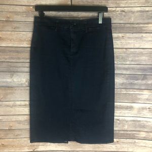 J Brand Jean Denim Pencil Skirt Size 29
